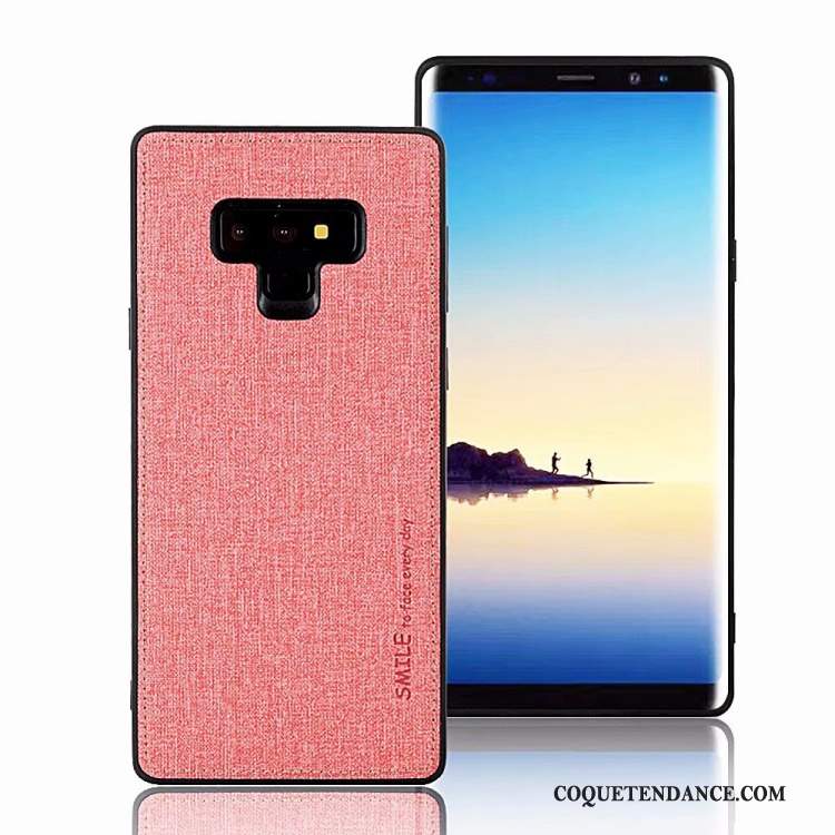 Samsung Galaxy Note 9 Coque Incassable Étui Protection Modèle Fleurie Gris