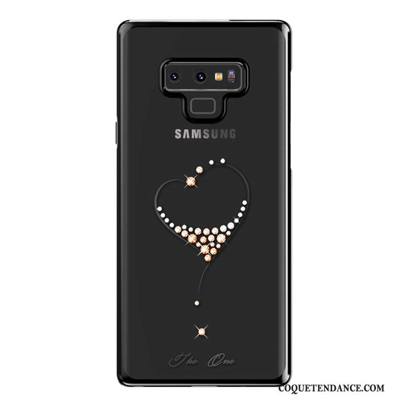 Samsung Galaxy Note 9 Coque Protection Strass Incassable Luxe Tout Compris