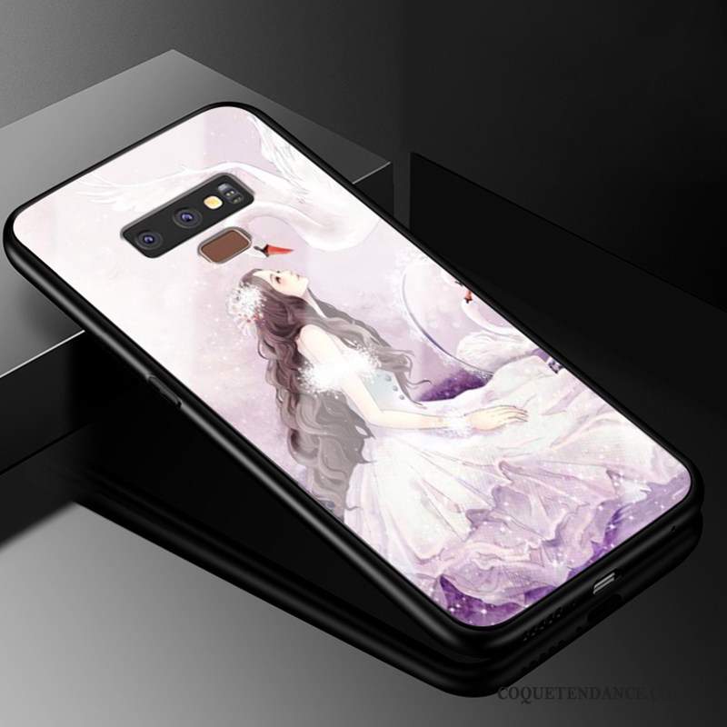 Samsung Galaxy Note 9 Coque Violet Protection Nouveau De Téléphone Verre