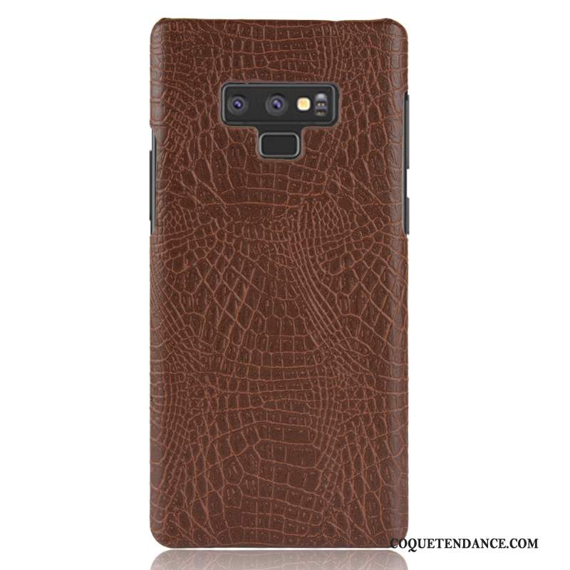 Samsung Galaxy Note 9 Coque Étui Crocodile Modèle Difficile De Téléphone