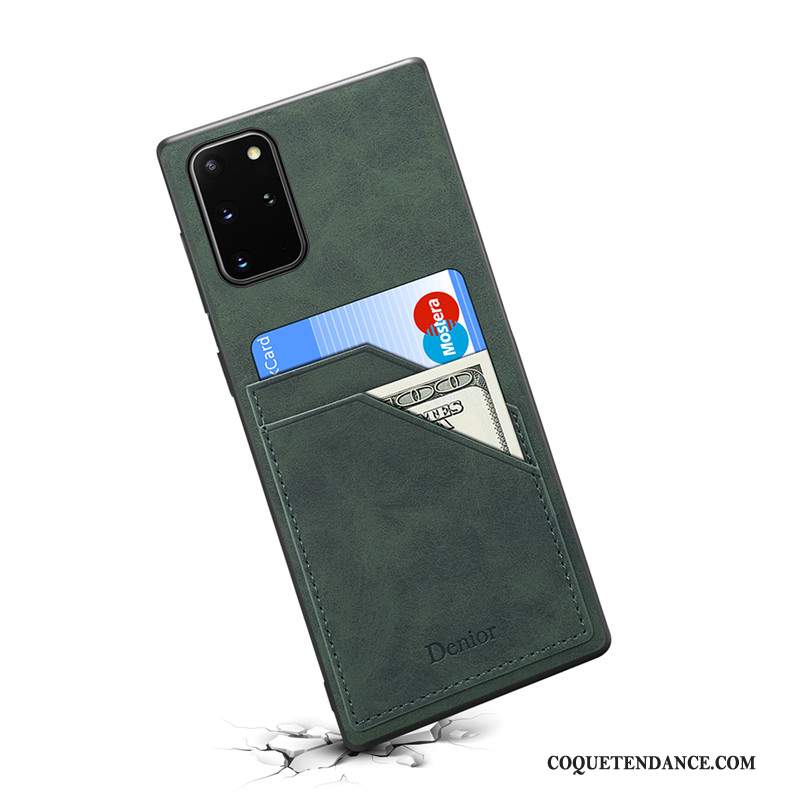 Samsung Galaxy Note20 Coque De Téléphone Carte Créatif Étui En Cuir