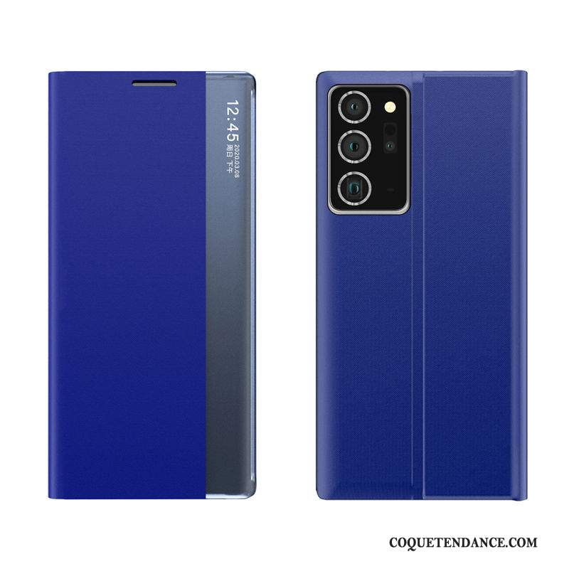 Samsung Galaxy Note20 Coque De Téléphone Windows Noir Étui Dormance