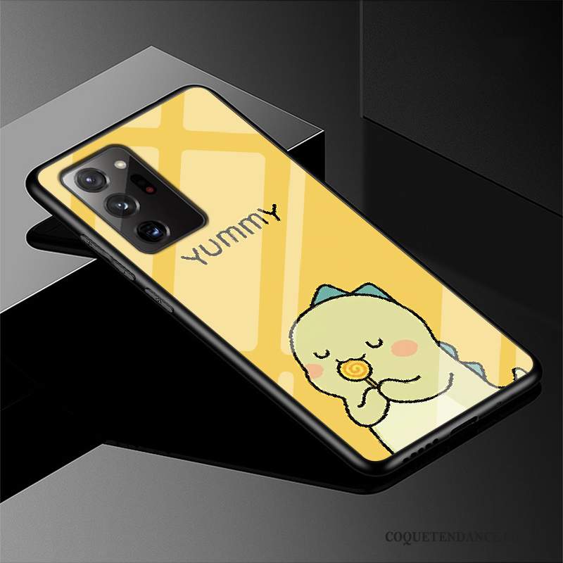 Samsung Galaxy Note20 Ultra Coque Étui Dessin Animé Personnalisé De Téléphone Blanc