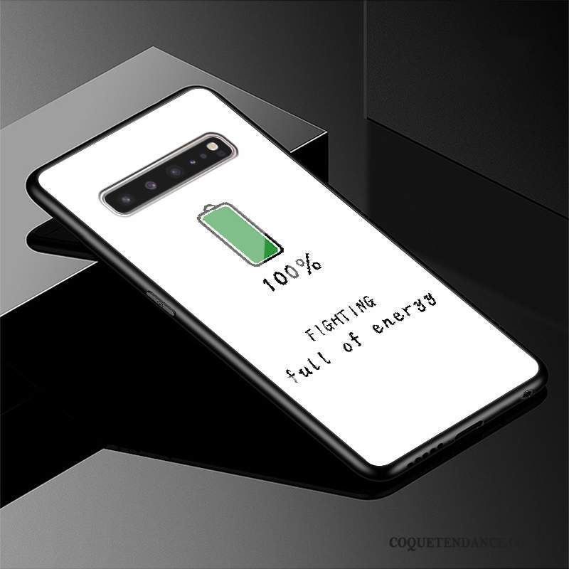 Samsung Galaxy S10 5g Coque De Téléphone Vert Étui Simple Charmant