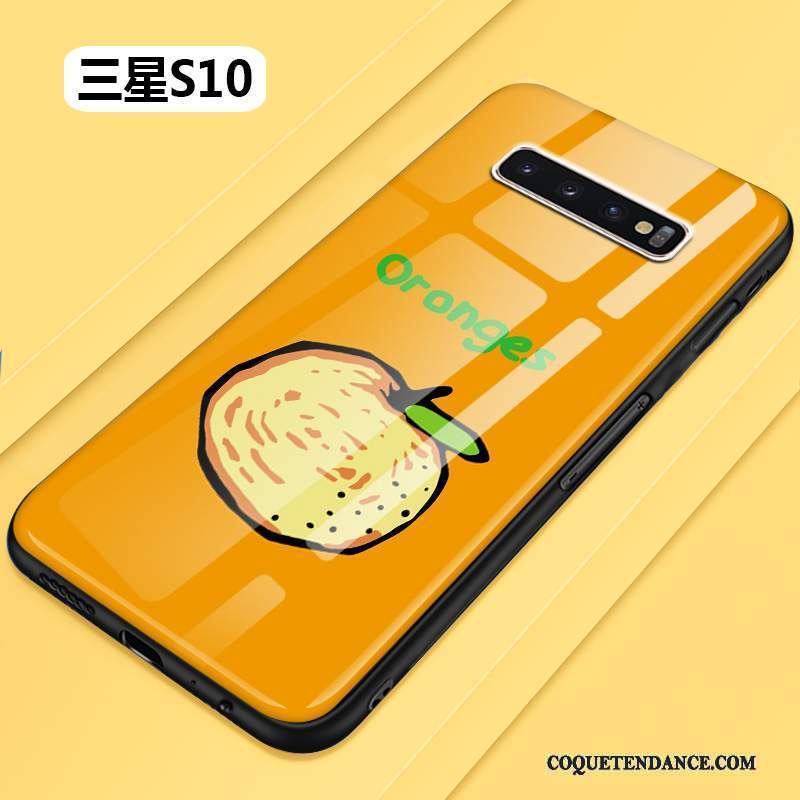 Samsung Galaxy S10 Coque Frais Verre Tout Compris Difficile Protection