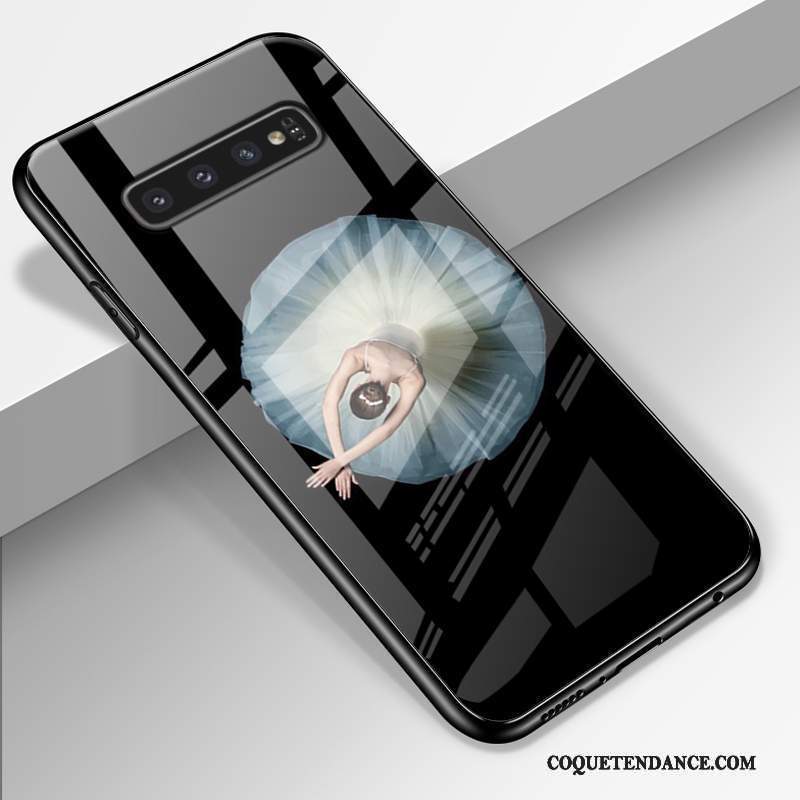 Samsung Galaxy S10+ Coque Miroir Étui De Téléphone Protection Vert