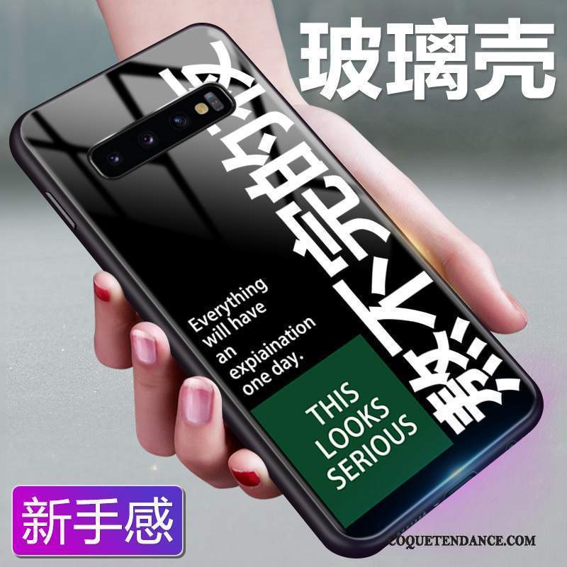 Samsung Galaxy S10 Coque Étui Jaune Protection Personnalité