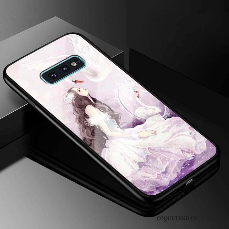 Samsung Galaxy S10e Coque De Téléphone Mode Blanc Créatif Dessin Animé