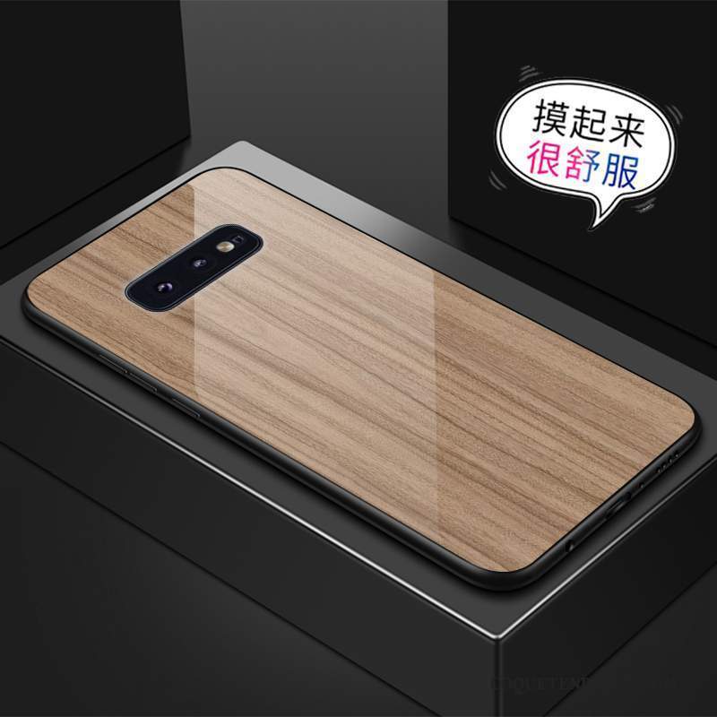 Samsung Galaxy S10e Coque De Téléphone Verre Modèle Fleurie Incassable