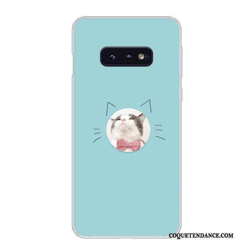 Samsung Galaxy S10e Coque Incassable Rouge Blanc Protection Étui