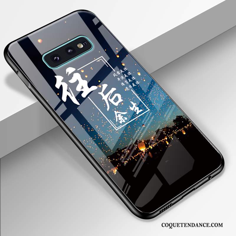 Samsung Galaxy S10e Coque Protection Incassable Bleu Personnalité Tendance