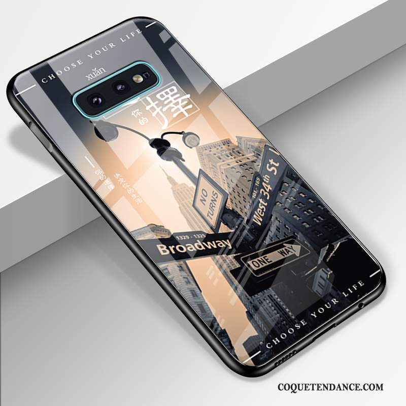 Samsung Galaxy S10e Coque Protection Incassable Bleu Personnalité Tendance