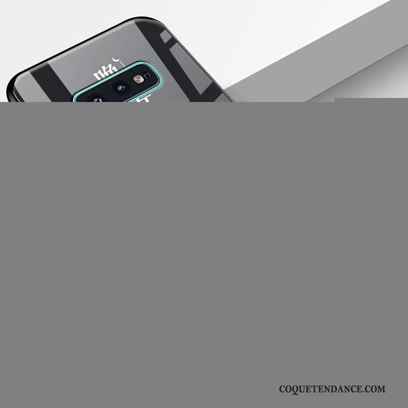 Samsung Galaxy S10e Coque Protection Incassable Bleu Personnalité Tendance