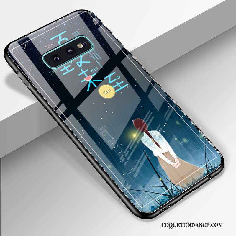 Samsung Galaxy S10e Coque Protection Incassable Bleu Personnalité Tendance