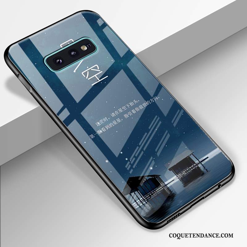 Samsung Galaxy S10e Coque Protection Incassable Bleu Personnalité Tendance