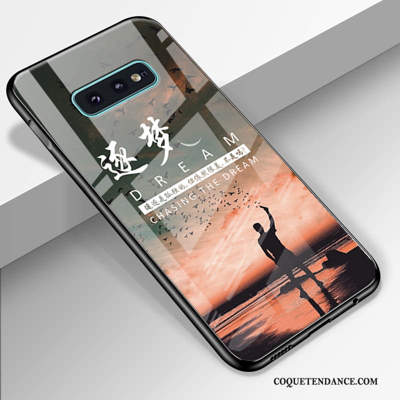 Samsung Galaxy S10e Coque Protection Incassable Bleu Personnalité Tendance