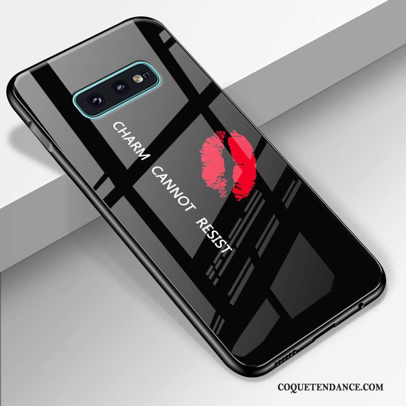 Samsung Galaxy S10e Coque Tout Compris Protection Rose Verre Difficile