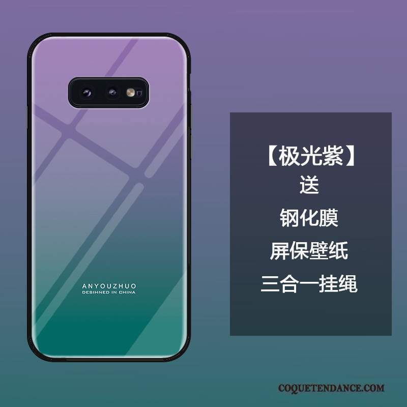 Samsung Galaxy S10e Coque Verre Trempé Simple Protection Incassable Créatif