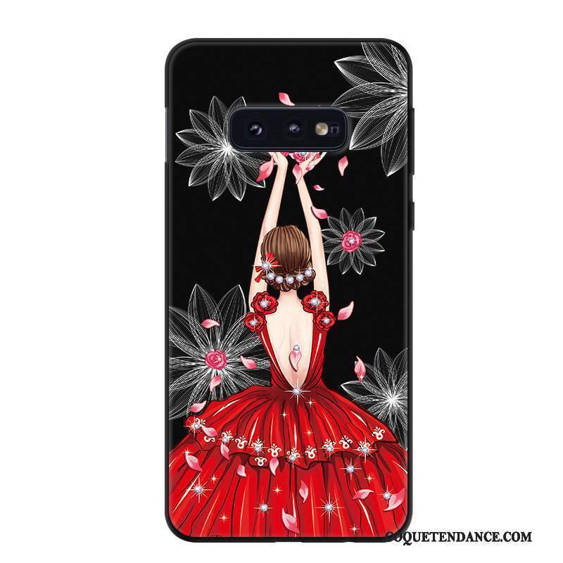 Samsung Galaxy S10e Coque Étui Dessin Animé De Téléphone Charmant Simple