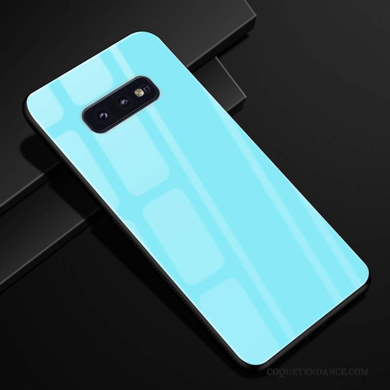 Samsung Galaxy S10e Coque Étui Protection Violet Couleur Unie Verre