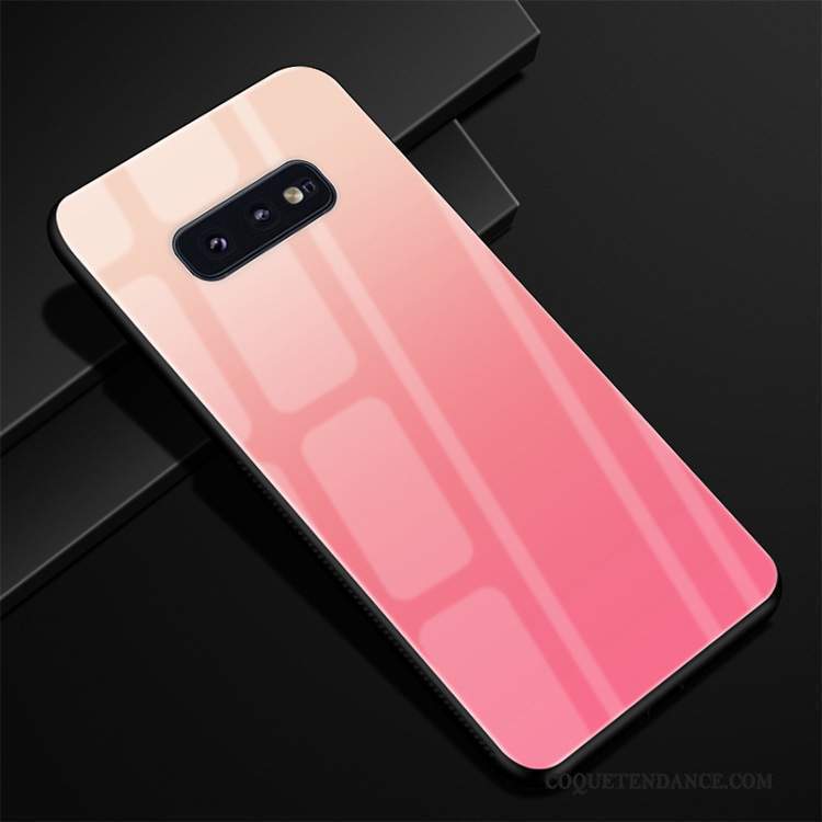 Samsung Galaxy S10e Coque Étui Protection Violet Couleur Unie Verre