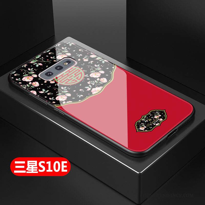 Samsung Galaxy S10e Coque Étui Style Chinois Protection Mode Silicone