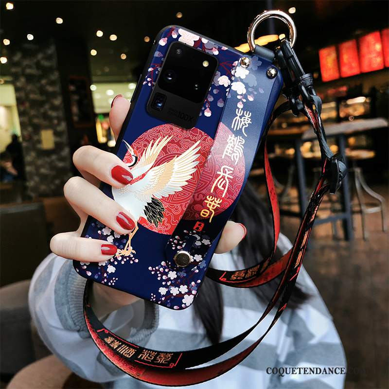 Samsung Galaxy S20 Ultra Coque Ornements Suspendus Incassable Nouveau De Fête Fluide Doux