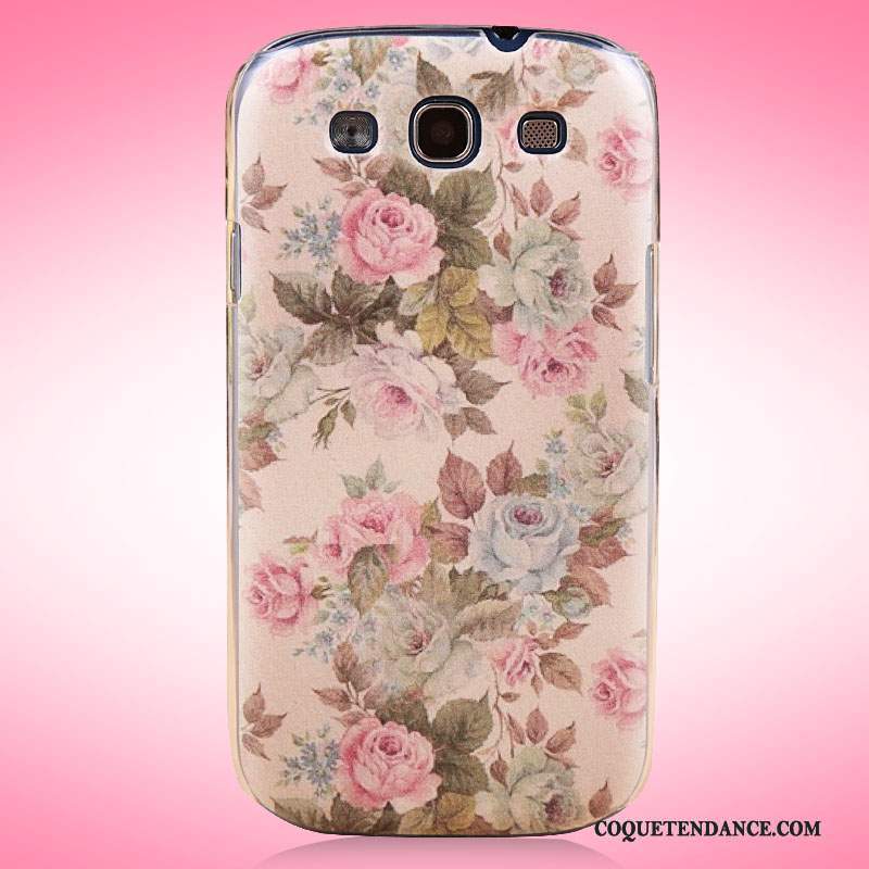 Samsung Galaxy S3 Coque Nouveau Protection Rose Étui