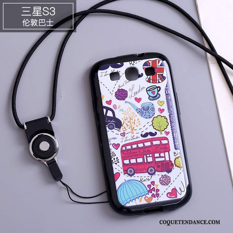 Samsung Galaxy S3 Coque Protection Silicone Étui Multicolore