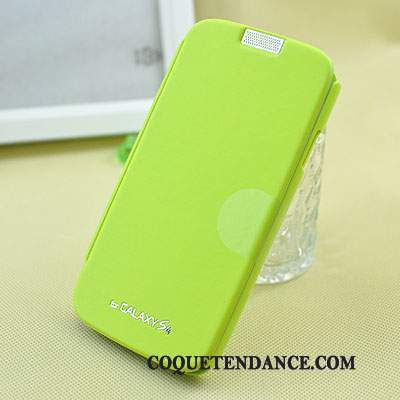 Samsung Galaxy S4 Coque Protection Fluide Doux Housse Jaune Silicone