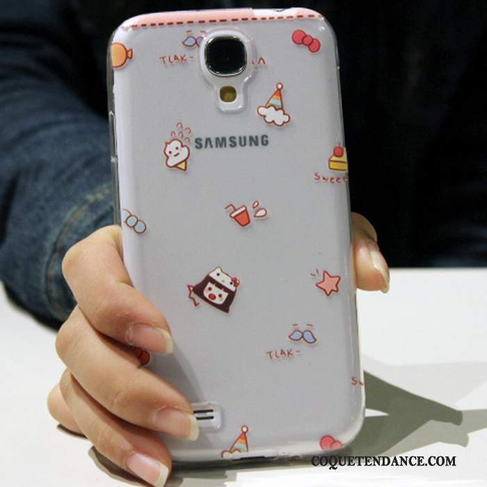 Samsung Galaxy S4 Coque Étui Silicone Protection De Téléphone Rouge