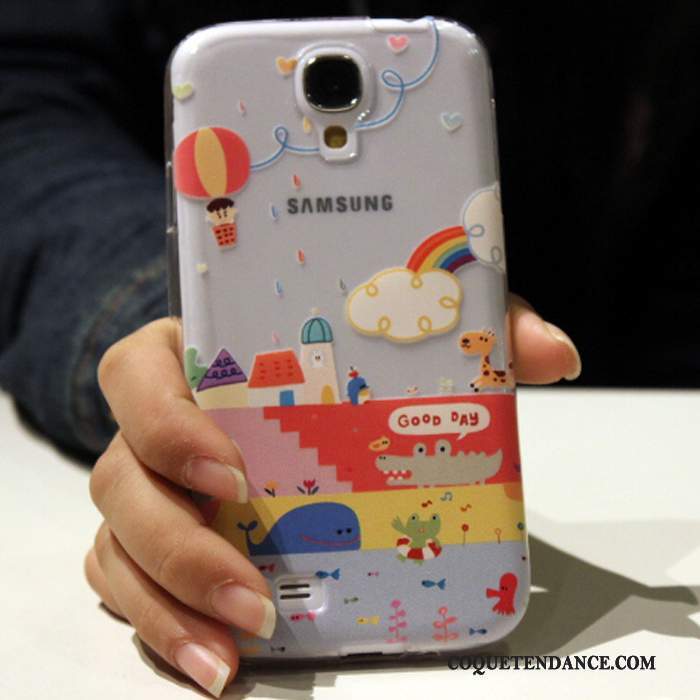 Samsung Galaxy S4 Coque Étui Silicone Protection De Téléphone Rouge