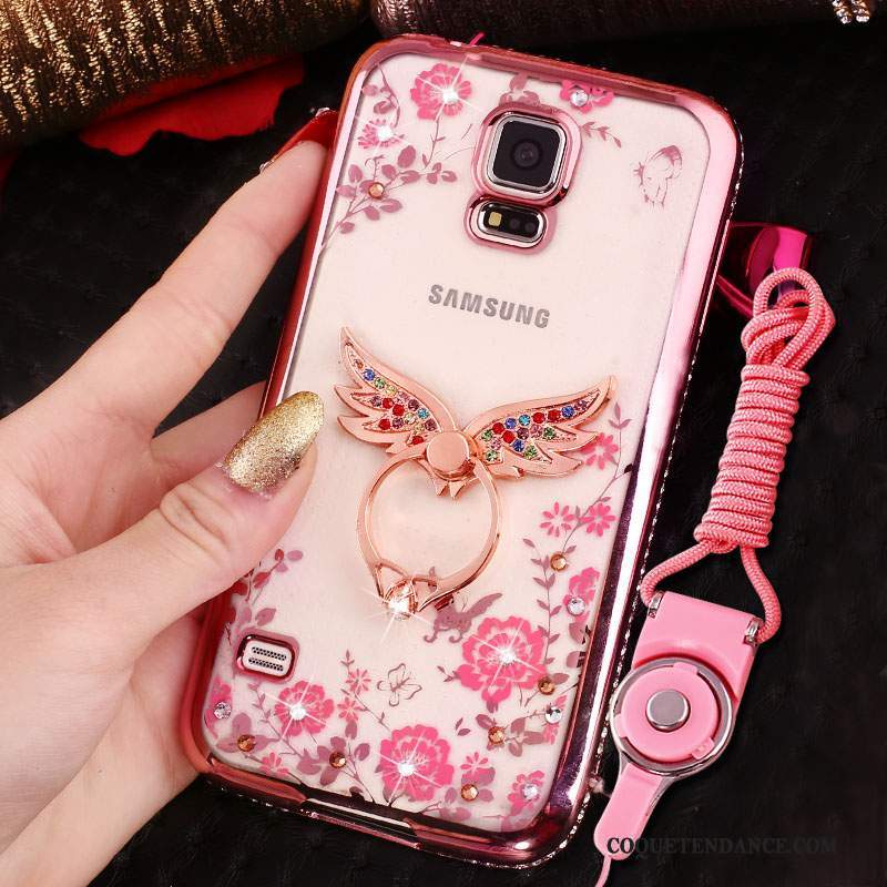 Samsung Galaxy S5 Coque De Téléphone Strass Incassable Tout Compris Ornements Suspendus