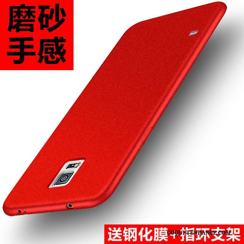 Samsung Galaxy S5 Coque Délavé En Daim Protection Tout Compris Fluide Doux