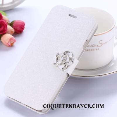 Samsung Galaxy S5 Coque Housse Étui En Cuir Couvercle Arrière De Téléphone Blanc