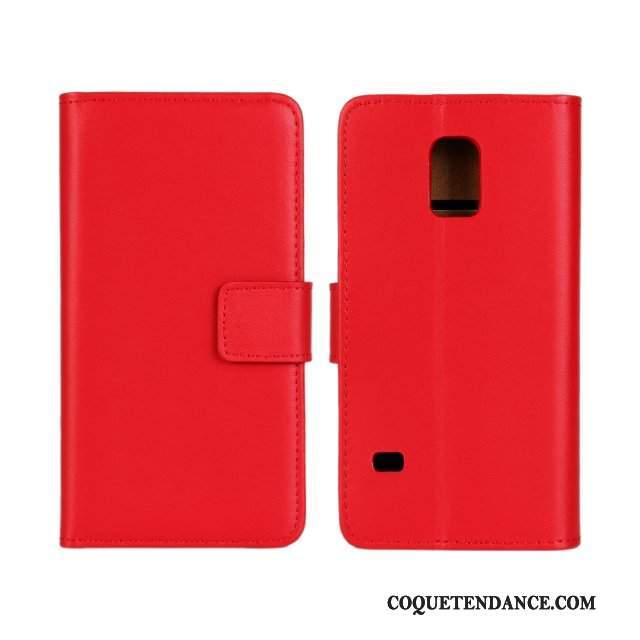 Samsung Galaxy S5 Coque Protection Coque De Téléphone Rouge Étui