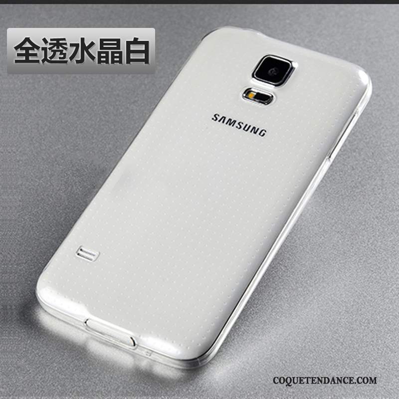 Samsung Galaxy S5 Coque Protection Silicone Incassable Très Mince Tendance