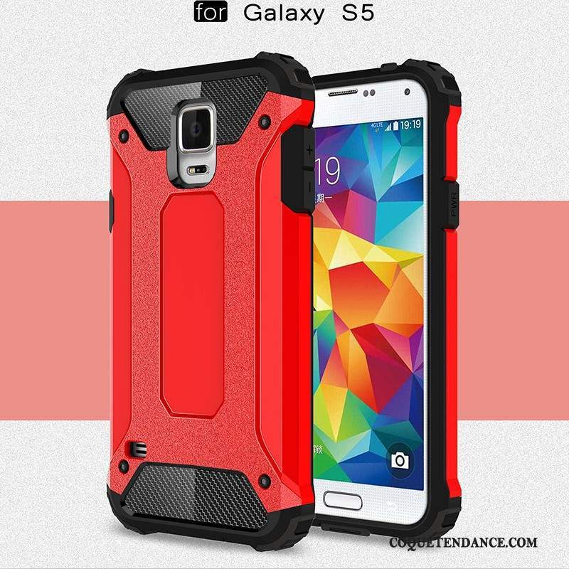 Samsung Galaxy S5 Coque Étui Protection Délavé En Daim Tout Compris Argent