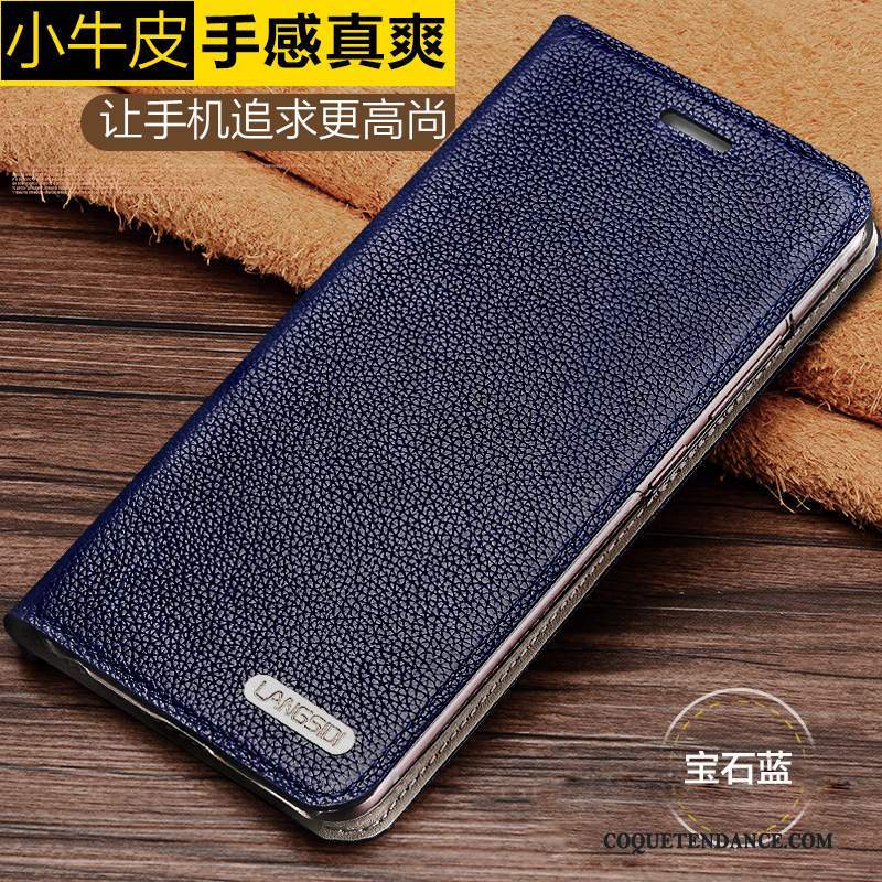 Samsung Galaxy S6 Coque Simple Cuir Véritable Protection De Téléphone