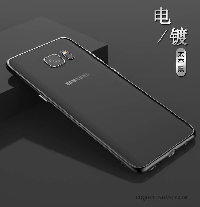 Samsung Galaxy S6 Edge Coque Or Protection Silicone Étui De Téléphone