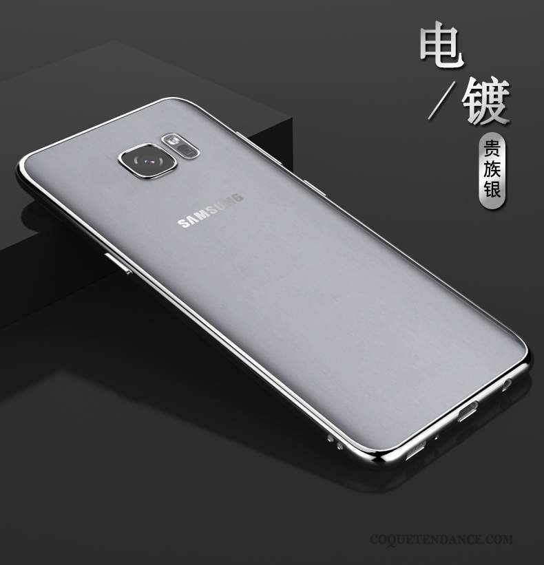 Samsung Galaxy S6 Edge Coque Or Protection Silicone Étui De Téléphone