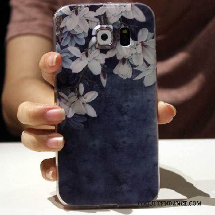 Samsung Galaxy S6 Edge Coque Silicone De Téléphone Incassable Dessin Animé Créatif