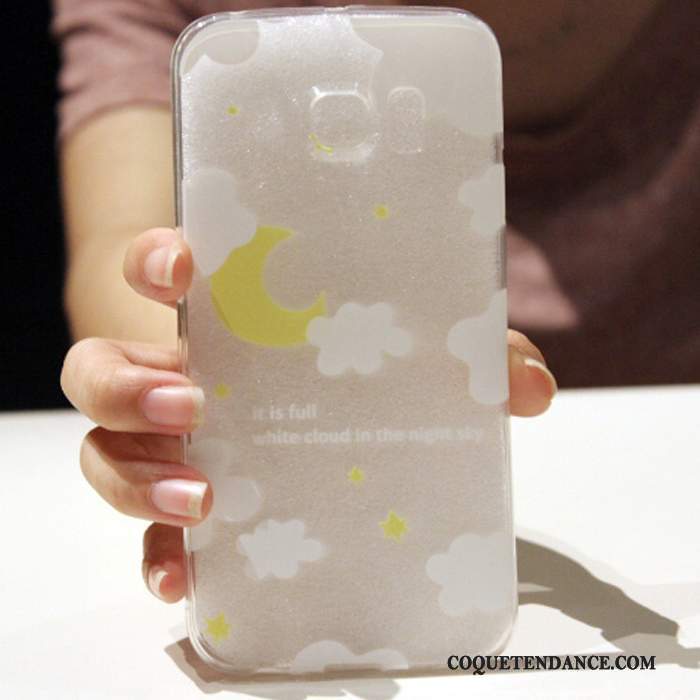 Samsung Galaxy S6 Edge Coque Silicone De Téléphone Incassable Dessin Animé Créatif