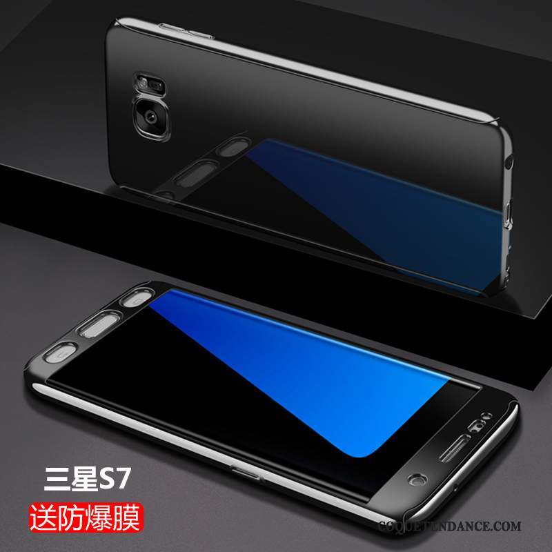 Samsung Galaxy S7 Coque De Téléphone Incassable Très Mince Or Créatif