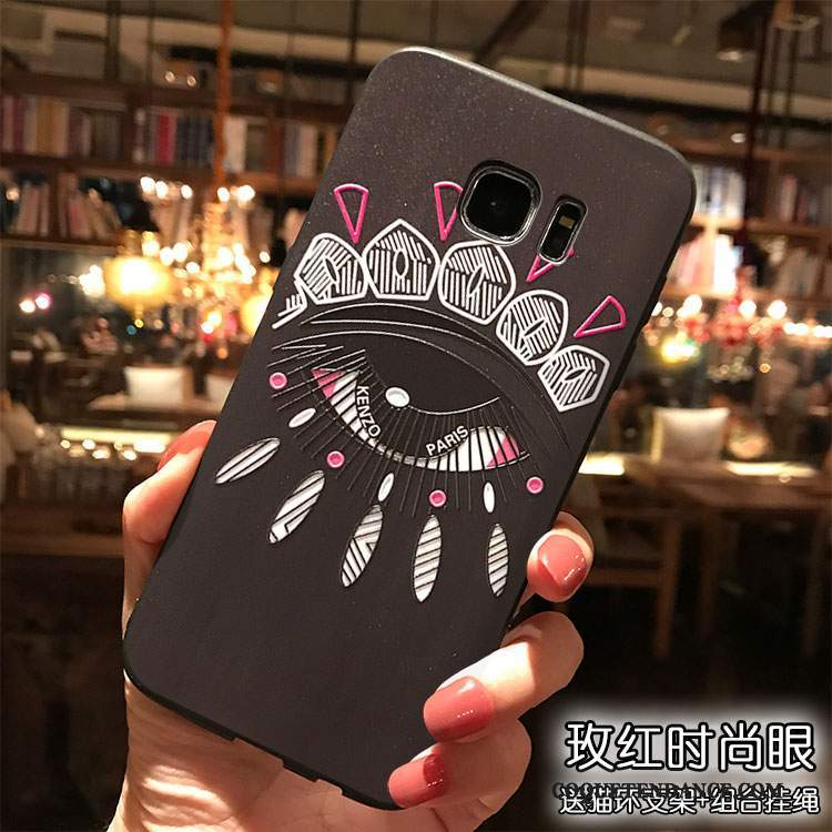 Samsung Galaxy S7 Coque De Téléphone Ornements Suspendus Étui Dessin Animé Tendance