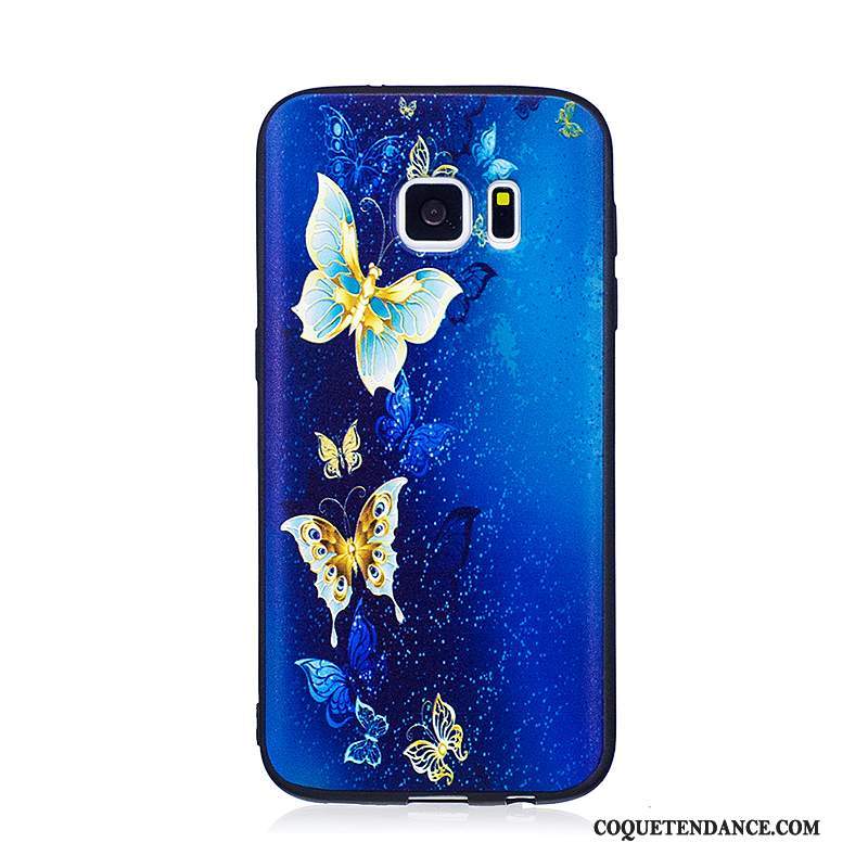 Samsung Galaxy S7 Coque Dessin Animé Peinture Gaufrage Protection De Téléphone
