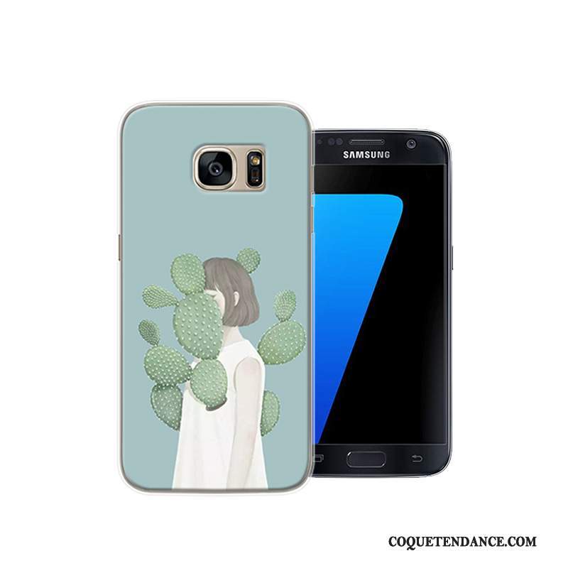 Samsung Galaxy S7 Coque Incassable Rose Protection De Téléphone Étui