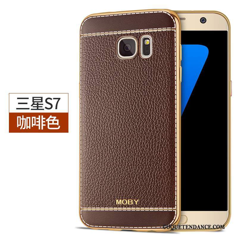 Samsung Galaxy S7 Coque Nouveau Étui Incassable Silicone Protection