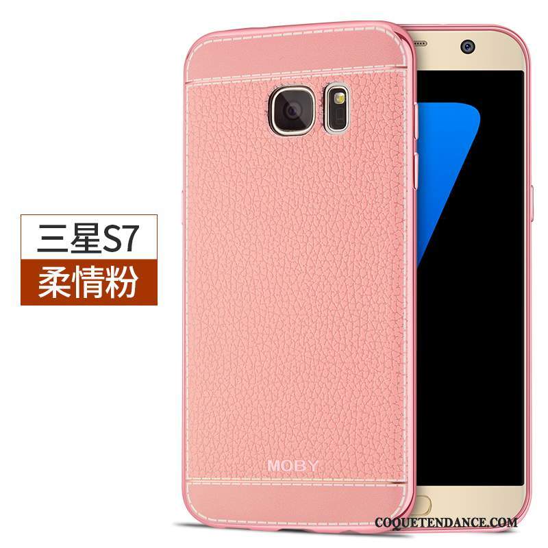 Samsung Galaxy S7 Coque Nouveau Étui Incassable Silicone Protection