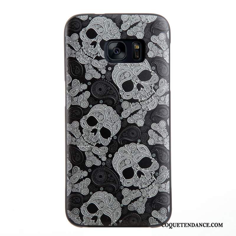 Samsung Galaxy S7 Coque Protection Multicolore Dessin Animé Tendance Étui